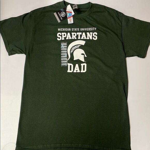 Michigan State University Spartans Men’s Short Sleeve Dad T-shirt Sz M - Picture 1 of 5